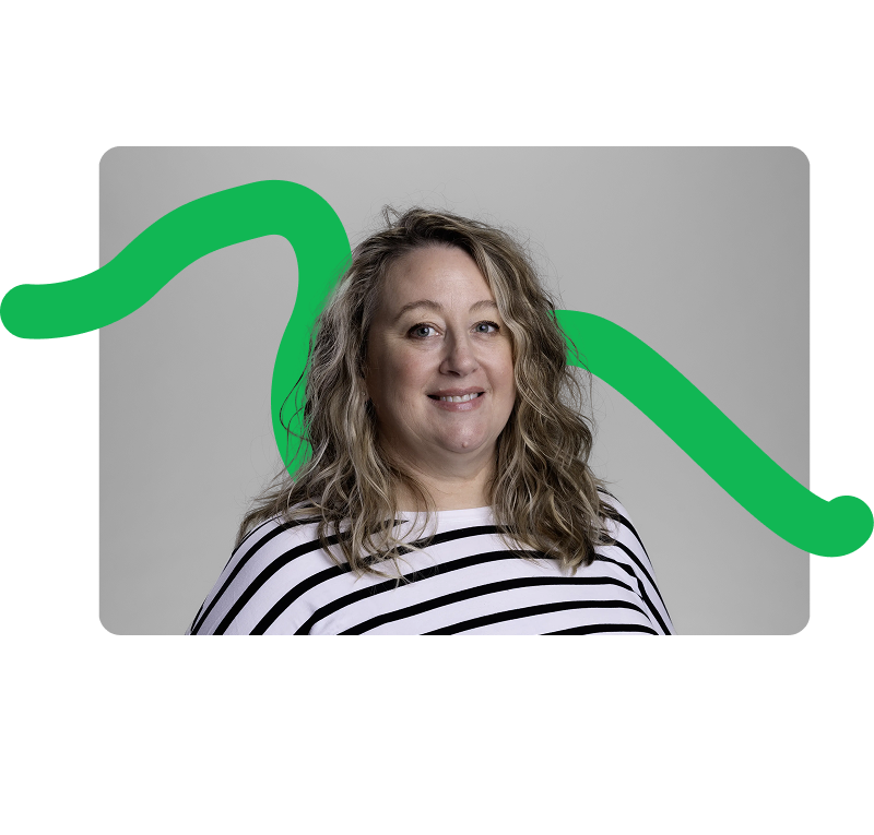 Edwina, Housing Hub housing advisor, smiling warmly